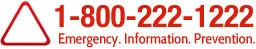 1-800-1222 Emergency. Information. Prevention.